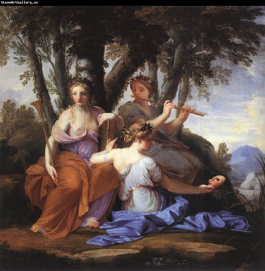 Eustache Le Sueur Clio Euterpe and Thalia